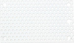 Cooper B-Line - 2-7/8" OAW x 4-7/8" OAH Powder Coat Finish Electrical Enclosure Perforated Panel - 6" x 4" Box, 16 Gauge Steel, Use with 643-12CHC/644-12CHC - Industrial Tool & Supply