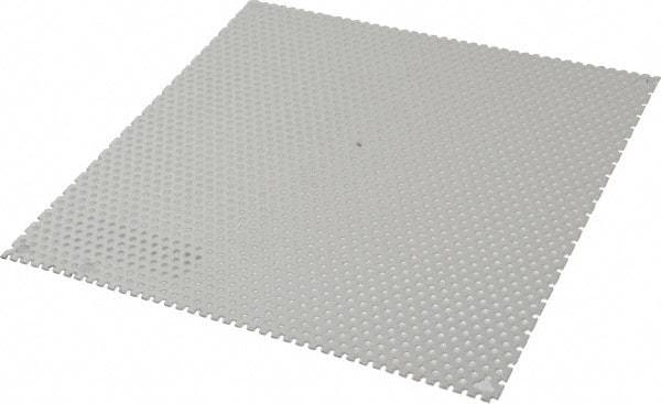 Cooper B-Line - 10-1/4" OAW x 10-1/4" OAH Powder Coat Finish Electrical Enclosure Perforated Panel - 12" x 12" Box, 16 Gauge Steel, Use with 12126 RHC - Industrial Tool & Supply