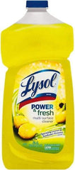 Lysol - 40 oz Bottle All-Purpose Cleaner - Liquid, Disinfectant, Sparkling Lemon & Sunflower Essence - Industrial Tool & Supply