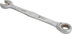 Wera - 11/16" 12 Point Combination Wrench - 9-13/32" OAL, Chrome Molybdenum Steel, Satin Finish - Industrial Tool & Supply