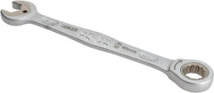 Wera - 5/8" 12 Point Combination Wrench - 8-15/32" OAL, Chrome Molybdenum Steel, Satin Finish - Industrial Tool & Supply