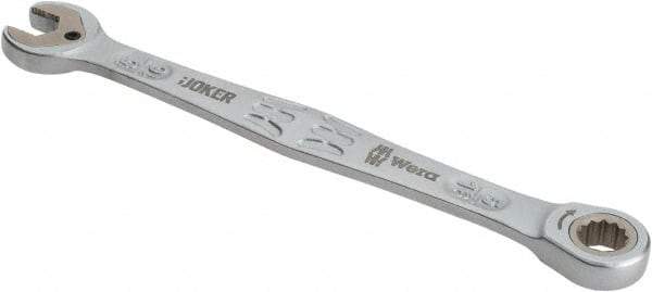 Wera - 5/16" 12 Point Combination Wrench - 5-3/4" OAL, Chrome Molybdenum Steel, Satin Finish - Industrial Tool & Supply