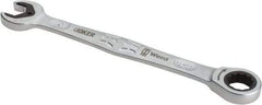 Wera - 15mm 12 Point Combination Wrench - 7-7/8" OAL, Chrome Molybdenum Steel, Satin Finish - Industrial Tool & Supply