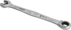 Wera - 11mm 12 Point Combination Wrench - 6-1/2" OAL, Chrome Molybdenum Steel, Satin Finish - Industrial Tool & Supply
