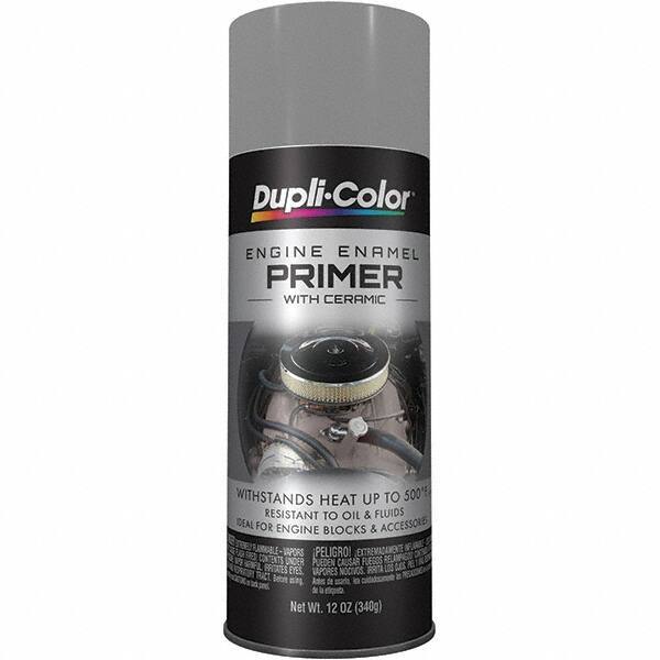 Krylon - 12 oz Gray Primer Automotive Heat Resistant Paint - High Gloss Finish, Comes in Aerosol Can - Industrial Tool & Supply