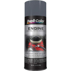 Krylon - 12 oz New Ford Gray Automotive Heat Resistant Paint - High Gloss Finish, Comes in Aerosol Can - Industrial Tool & Supply