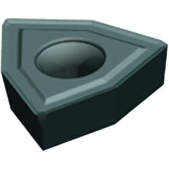 Kennametal - DFT090508 MD Grade KC7140 Carbide Indexable Drill Insert - TiCN/TiN Finish, Trigon, 15mm Inscribed Circle - Industrial Tool & Supply