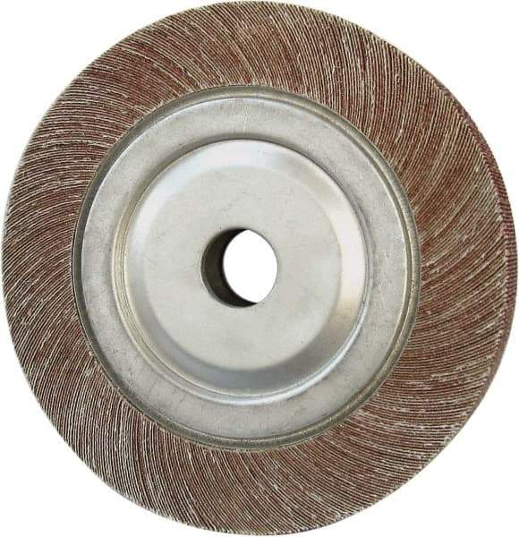 Tru-Maxx - 3-1/2" Diam, 60 Grit Aluminum Oxide Unmounted Flap Wheel - 5/8" Hole, 1" Wide, Coated, Medium Grade, 8,000 Max RPM - Industrial Tool & Supply