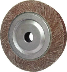 Tru-Maxx - 6" Diam, 80 Grit Aluminum Oxide Unmounted Flap Wheel - 1" Hole, 1/2" Wide, Coated, Medium Grade, 6,000 Max RPM - Industrial Tool & Supply