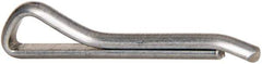 Value Collection - 7/64" Diam x 3/4" Long Hammerlock Cotter Pin - Grade 2, Zinc-Plated, Steel - Industrial Tool & Supply