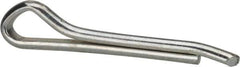 Made in USA - 5/16" Diam x 2" Long Hammerlock Cotter Pin - Grade 2, Zinc-Plated, Steel - Industrial Tool & Supply