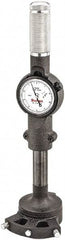Starrett - 5 to 8" Dial Bore Gage - 0.0001" Graduation, 6" Gage Depth, Hardened Tool Steel - Industrial Tool & Supply