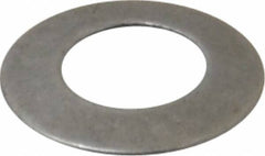 Gardner Spring - 1/8" Bolt, 1/8" ID, Grade 1074 Steel, Belleville Disc Spring - 1/4" OD, 0.017" High, 0.009" Thick - Industrial Tool & Supply