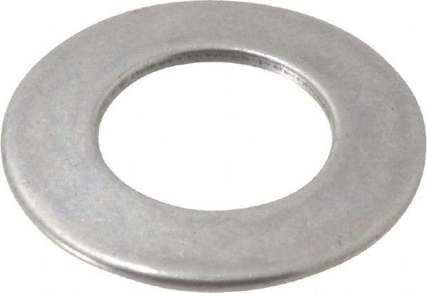 Gardner Spring - #8 Bolt, 0.164" ID, Grade 1074 Steel, Belleville Disc Spring - 0.343" OD, 0.026" High, 0.016" Thick - Industrial Tool & Supply