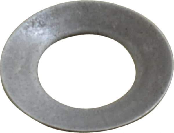Gardner Spring - 3/16" Bolt, 0.19" ID, Grade 1074 Steel, Belleville Disc Spring - 3/8" OD, 0.027" High, 0.015" Thick - Industrial Tool & Supply