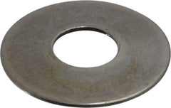 Gardner Spring - 3/16" Bolt, 0.19" ID, Grade 1074 Steel, Belleville Disc Spring - 9/16" OD, 0.037" High, 0.019" Thick - Industrial Tool & Supply