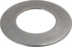 Gardner Spring - 1/4" Bolt, 0.255" ID, Grade 1074 Steel, Belleville Disc Spring - 1/2" OD, 0.034" High, 0.018" Thick - Industrial Tool & Supply