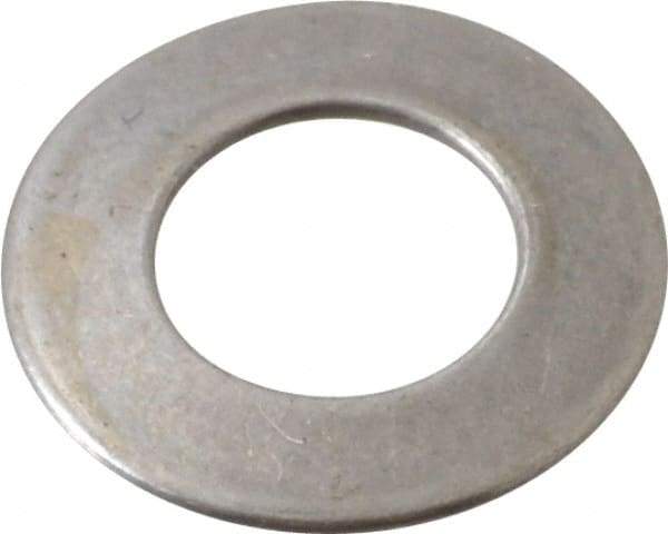 Gardner Spring - 1/4" Bolt, 0.255" ID, Grade 1074 Steel, Belleville Disc Spring - 1/2" OD, 0.038" High, 0.025" Thick - Industrial Tool & Supply