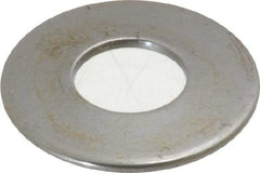 Gardner Spring - 1/4" Bolt, 0.255" ID, Grade 1074 Steel, Belleville Disc Spring - 0.637" OD, 0.048" High, 0.032" Thick - Industrial Tool & Supply