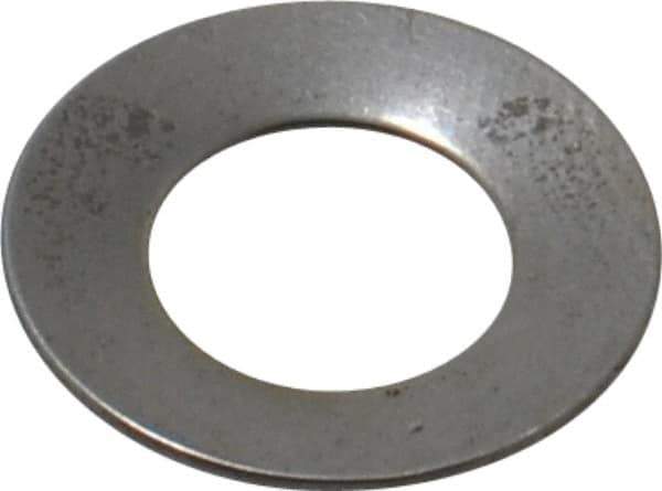 Gardner Spring - 5/16" Bolt, 0.317" ID, Grade 1074 Steel, Belleville Disc Spring - 5/8" OD, 0.042" High, 0.022" Thick - Industrial Tool & Supply