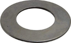 Gardner Spring - 7/16" Bolt, 0.442" ID, Grade 1074 Steel, Belleville Disc Spring - 7/8" OD, 0.059" High, 0.031" Thick - Industrial Tool & Supply