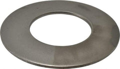 Gardner Spring - 2" Bolt, 2" ID, Grade 1074 Steel, Belleville Disc Spring - 4" OD, 1/4" High, 1/8" Thick - Industrial Tool & Supply