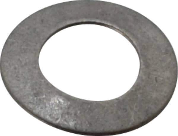 Gardner Spring - 3/32" Bolt, 0.093" ID, Grade 302 Stainless Steel, Belleville Disc Spring - 3/16" OD, 0.013" High, 0.007" Thick - Industrial Tool & Supply