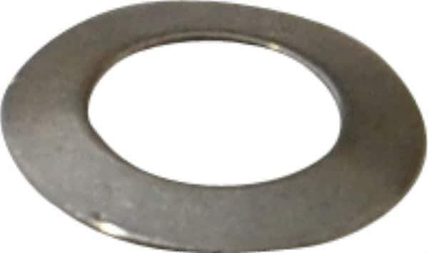 Gardner Spring - 1/8" Bolt, 1/8" ID, Grade 302 Stainless Steel, Belleville Disc Spring - 1/4" OD, 0.017" High, 0.009" Thick - Industrial Tool & Supply