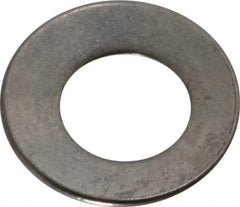 Gardner Spring - #6 Bolt, 0.138" ID, Grade 302 Stainless Steel, Belleville Disc Spring - 9/32" OD, 0.023" High, 0.015" Thick - Industrial Tool & Supply