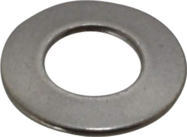 Gardner Spring - #8 Bolt, 0.164" ID, Grade 302 Stainless Steel, Belleville Disc Spring - 0.343" OD, 0.028" High, 0.019" Thick - Industrial Tool & Supply
