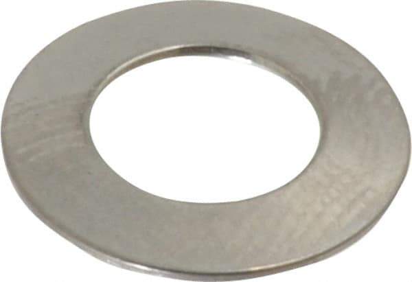 Gardner Spring - 1/4" Bolt, 0.255" ID, Grade 302 Stainless Steel, Belleville Disc Spring - 1/2" OD, 0.034" High, 0.018" Thick - Industrial Tool & Supply