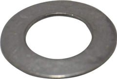 Gardner Spring - 1/4" Bolt, 0.255" ID, Grade 302 Stainless Steel, Belleville Disc Spring - 1/2" OD, 0.036" High, 0.022" Thick - Industrial Tool & Supply