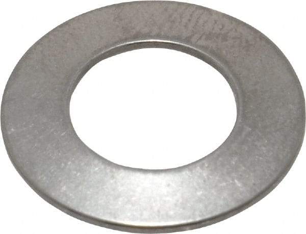 Gardner Spring - 3/8" Bolt, 0.38" ID, Grade 302 Stainless Steel, Belleville Disc Spring - 3/4" OD, 0.051" High, 0.028" Thick - Industrial Tool & Supply