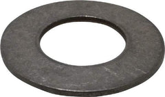 Gardner Spring - 1/2" Bolt, 0.505" ID, Grade 302 Stainless Steel, Belleville Disc Spring - 1" OD, 0.071" High, 0.043" Thick - Industrial Tool & Supply