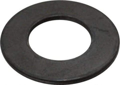Gardner Spring - 0.3228" ID, Grade 1074 Steel, Belleville Disc Spring - 0.6299" OD, 0.0492" High, 0.0354" Thick - Industrial Tool & Supply