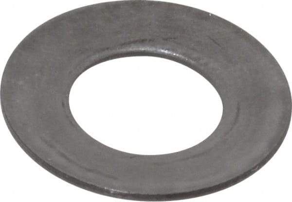 Gardner Spring - 0.3622" ID, Grade 1074 Steel, Belleville Disc Spring - 0.7087" OD, 0.0472" High, 0.0276" Thick - Industrial Tool & Supply