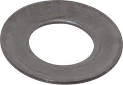 Gardner Spring - 0.3622" ID, Grade 1074 Steel, Belleville Disc Spring - 0.7087" OD, 0.0472" High, 0.0276" Thick - Industrial Tool & Supply