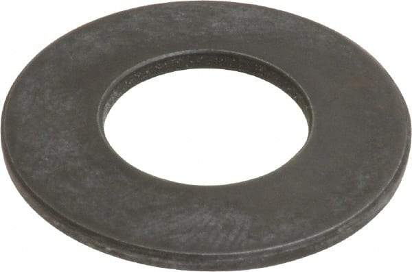 Gardner Spring - 0.4803" ID, Grade 50 CrV Chrome Vanadium Steel, Belleville Disc Spring - 63/64" OD, 0.0807" High, 0.0591" Thick - Industrial Tool & Supply