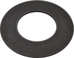 Gardner Spring - 0.6417" ID, Grade 50 CrV Chrome Vanadium Steel, Belleville Disc Spring - 1.2402" OD, 0.0846" High, 0.0492" Thick - Industrial Tool & Supply