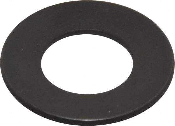 Gardner Spring - 0.6417" ID, Grade 50 CrV Chrome Vanadium Steel, Belleville Disc Spring - 1.2402" OD, 0.0965" High, 0.0689" Thick - Industrial Tool & Supply