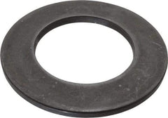 Gardner Spring - 1.5945" ID, Grade 50 CrV Chrome Vanadium Steel, Belleville Disc Spring - 2.7559" OD, 0.2441" High, 0.1969" Thick - Industrial Tool & Supply