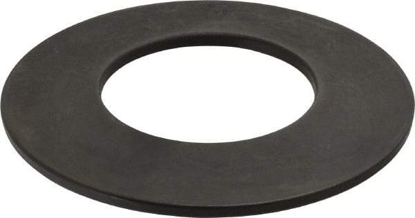 Gardner Spring - 1.811" ID, Grade 50 CrV Chrome Vanadium Steel, Belleville Disc Spring - 3.5433" OD, 0.2362" High, 0.1378" Thick - Industrial Tool & Supply