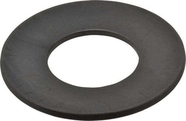 Gardner Spring - 2.4016" ID, Grade 50 CrV Chrome Vanadium Steel, Belleville Disc Spring - 4.9213" OD, 0.378" High, 0.2362" Thick - Industrial Tool & Supply