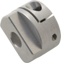 Lovejoy - 1/4" Max Bore Diam, Flexible Oldham Coupling - 0.789" OD, 1.3" OAL, Aluminum Hub with Polyacetal Insert, Order 2 Hubs with Same OD & 1 Insert for Complete Coupling - Industrial Tool & Supply