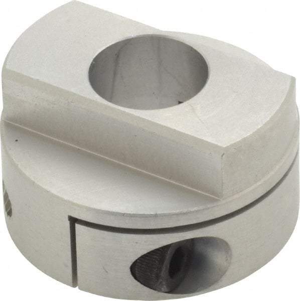 Lovejoy - 1/2" Max Bore Diam, Flexible Oldham Coupling - 1.26" OD, 1.772" OAL, Aluminum Hub with Polyacetal Insert, Order 2 Hubs with Same OD & 1 Insert for Complete Coupling - Industrial Tool & Supply