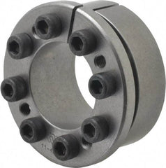 Climax Metal Products - M6 Thread, 1-3/8" Bore Diam, 2.362" OD, Shaft Locking Device - 8 Screws, 10,024 Lb Axial Load, 2.618" OAW, 0.669" Thrust Ring Width, 574 Ft/Lb Max Torque - Industrial Tool & Supply