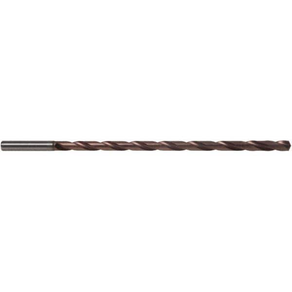 Kennametal - 9/16" 135° 2-Flute Solid Carbide Extra Length Drill Bit - Industrial Tool & Supply