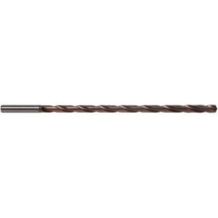 Kennametal - 9/16" 135° 2-Flute Solid Carbide Extra Length Drill Bit - Industrial Tool & Supply