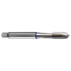 M2.5x0.45 6H 3-Flute PM Cobalt Blue Ring Spiral Point Plug Tap-Bright - Industrial Tool & Supply