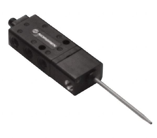 Norgren - 0.34 CV Rate, 1/8" NPT Inlet 5/2 Super Mechanical Valve - 1/8" NPT Inlet, Packed Spool Valve, Antenna Actuator - Industrial Tool & Supply
